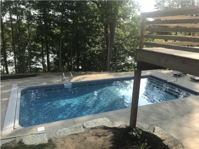 Geist Lake in Cambridge Subdivision